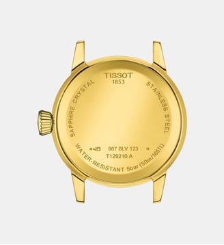 Montre Classique traditionnelle Ivoire T1292103326300 - Tissot - Doré