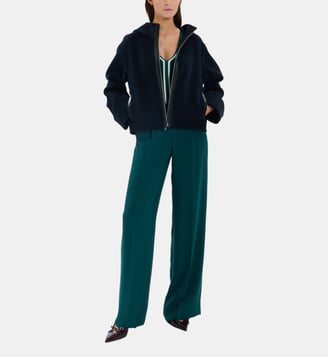 Manteau Marjy Nocturne - Zapa - Bleu marine