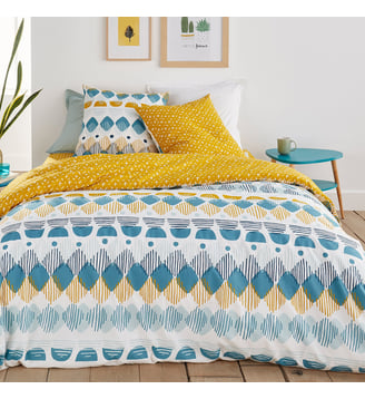 Housse de couette imprimée La Redoute Interieurs