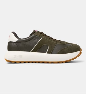 Baskets Pelotas Athens cuir - Camper - Vert foncé