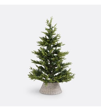 Cache-pied pour sapin de noël - La Redoute Interieurs - Gris