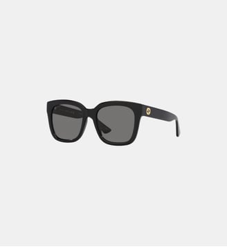 Lunettes de soleil Rectangulaire GG1338S - Gucci - Noir