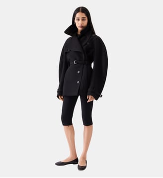 Le Trench Ovalo  - Jacquemus - Noir