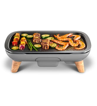 Plancha électrique CB658P01 gris à poser, 46x30 cm - Tefal - Gris