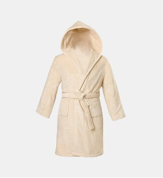 Peignoir coton mélangé - Garnier Thiebaut - Beige