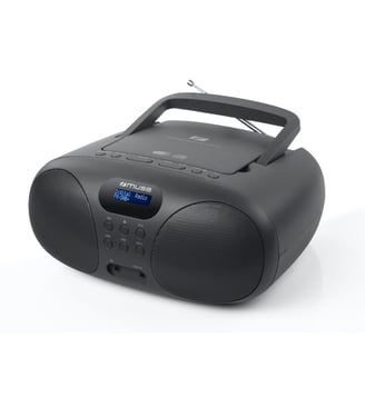 Radio CD MD-208 DB - Muse - Noir