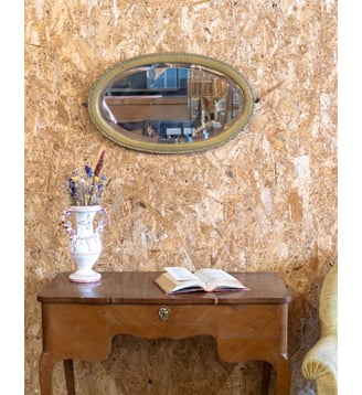 Miroir doré Georges N°1172- Produit chiné - Debongout - Doré