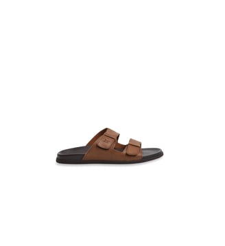 Sandales en cuir Kendrick Place - Rodd & Gunn - Birch