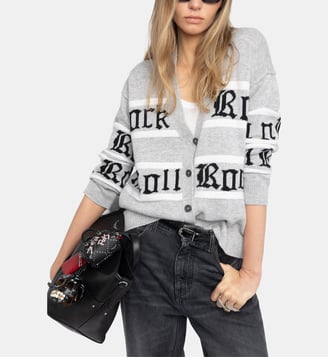 Cardigan Mirkaz - Zadig&Voltaire - Gris light
