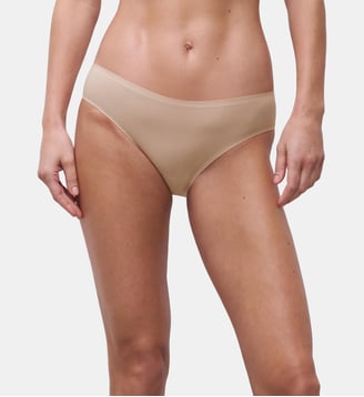Slip seconde peau - Chantelle - Beige et doré
