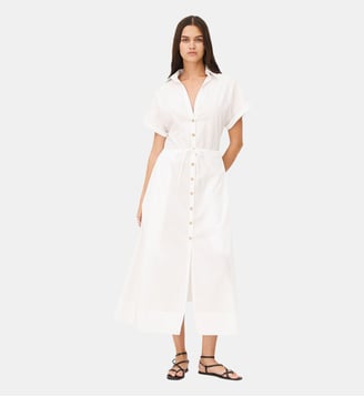 Robe chemise Bryne - Noyoco - White