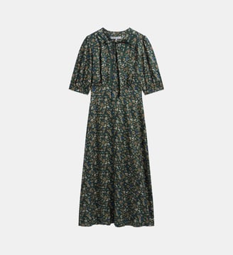 Robe midi cintrée fleurie -COLET Gerard Darel
