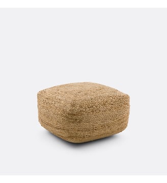 Pouf jute - La Redoute Interieurs - Naturel