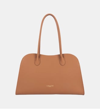 Grand sac cabas épaule Toro Hopper en cuir - Lancaster - Camel