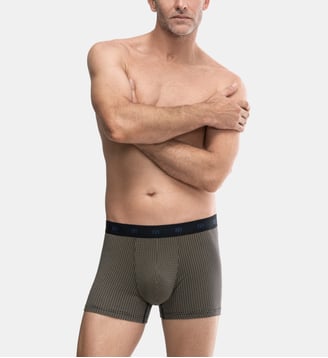 Boxer imprimé en Coton Modal - Impetus - Beige