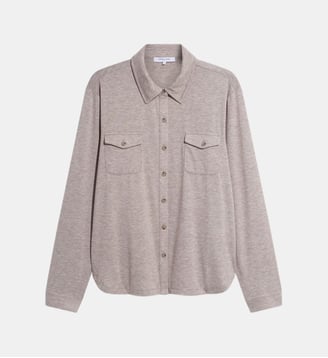 Chemise en jersey - BARBA - Gerard Darel - Beige