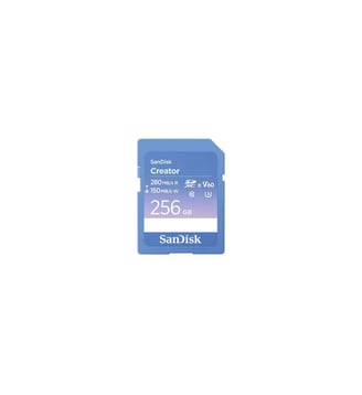 Carte SD 256Go UHS-II  Creator Sandisk