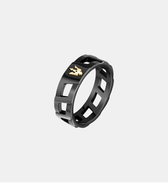 Bague ICONIC - Maserati - Noir