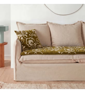 Matelas d'assise panne de velours La Redoute Interieurs