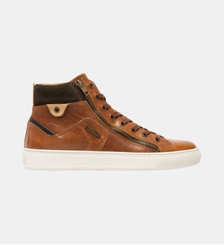 Basket Hopeso - Redskins - Cognac