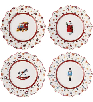 Ensemble d'assiettes anniversaire, 4 pcs Villeroy & Boch