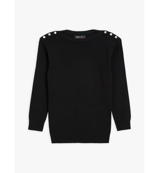 t-shirt en coton - Agnès b. - Noir