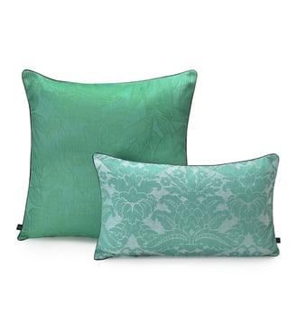 Housse de coussin Escapade tropicale - Le Jacquard Francais - Vert