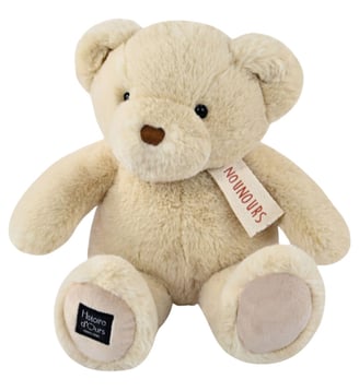 Peluche le Nounours - Histoire D'Ours - Écru