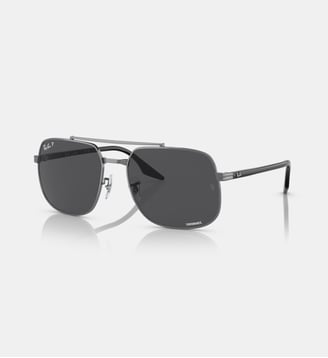 Lunettes de soleil Carré RB3699 RB3699 Polarized+ Lenses - Ray Ban - Ivoire foncé