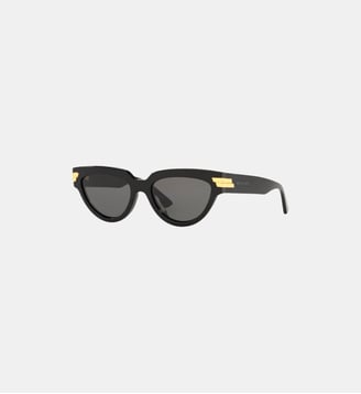 Lunettes de soleil BV1035S 6J000238 - Bottega Veneta - Noir brillant