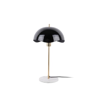 Lampe de table - Waved Dome - Noir Leitmotiv