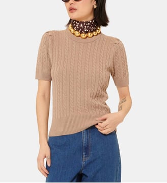 Pull Priyanka - Tara Jarmon - Noisette
