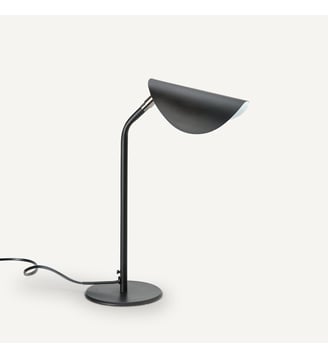 Lampe à poser métal noir mat, orientable - AM.PM - Noir