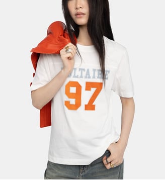 T-shirt Boo - Zadig&Voltaire - Blanc judo