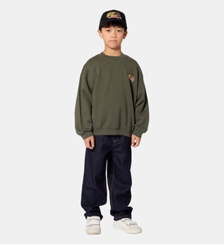 Sweat à manches longues - Kenzo Kids - Climbing ivy