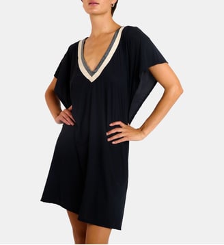 Tunique beachwear Ananke - Livia - Noir