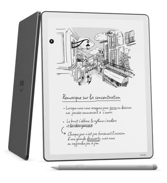 Bloc-notes numérique Kindle Scribe 32go 2026 graphite - Amazon - Noir