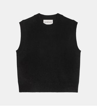 Pull sans manches Lisette - Bompard - Noir