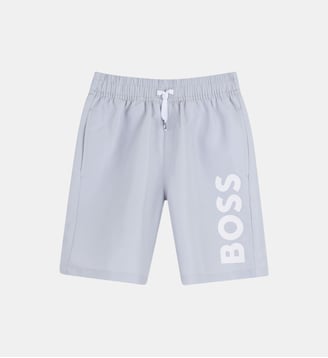 Short de bain - BOSS Kidswear - Bleu tendre