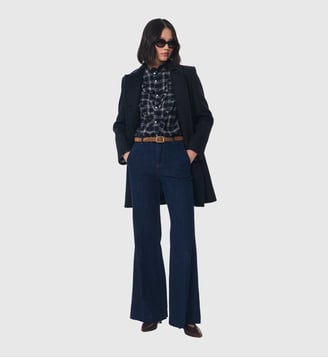 Manteau Martha - Tara Jarmon - Bleu