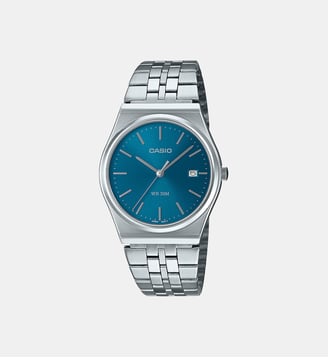 Montre Casio collection Bleu MTP-B145D-2A2VEF - Casio - Argenté