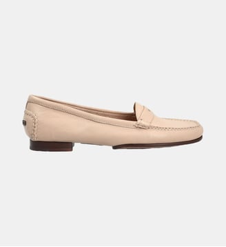 Mocassin chatham - cuir lisse - Fairmount - Rose