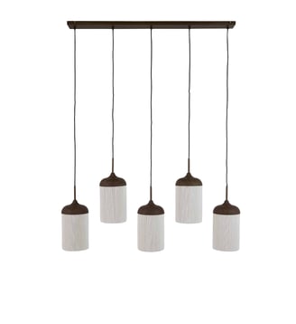 Suspension Dania - Marron foncé - 117x10x27cm - Light & Living - Brun foncé