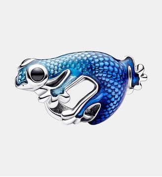 Charm Gecko Bleu Métallique - Pandora - Argenté