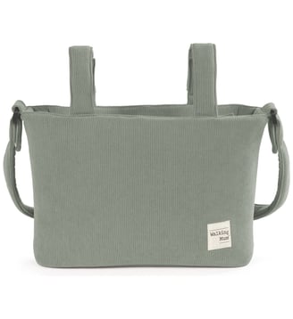Sac à langer velours côtelé - Walking Mum - Vert