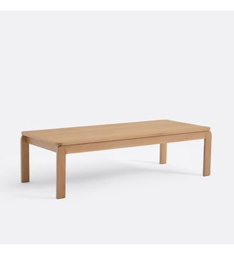 Table basse en plaqué chêne - La Redoute Interieurs - Chêne