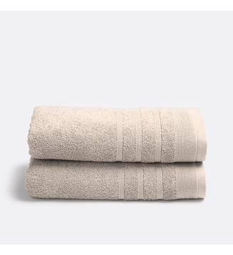 Lot de 2 serviettes éponge 600 g/m2 La Redoute Interieurs