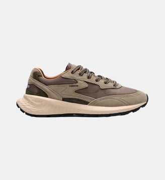Baskets basses City MKII en cuir - Hoff - Kaki