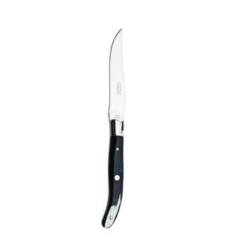 Couteau à Steak Corne Noire - Laguiole - Degrenne - Noir