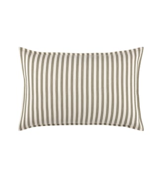 Taie d'oreiller en satin de coton - Desforges - Kaki